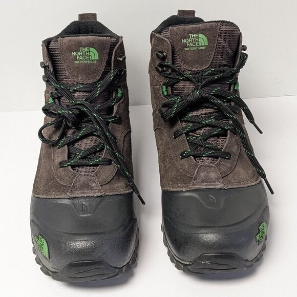 The North Face Snowfuse Winter Boots, Brown Suede, Men's 13 M - Picture 3 of 7